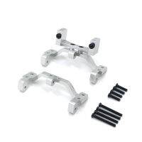 3X for MN D90 D91 D96 MN99S 1/12 RC Car Upgrade Parts Metal Pull Rod Base Seat &amp; Axle Up Servo Bracket,Silver