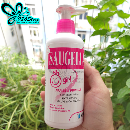 Dung dịch vệ sinh cho bé gái saugella 200ml pháp - ảnh sản phẩm 6