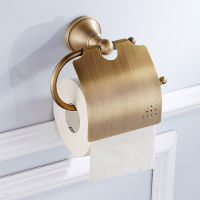 Black Toilet Paper Holder Gold Bronze White Chrome Retro Brass Bathroom WC Tissue Paper Towel Holder Antique Toilet Roll Shelf