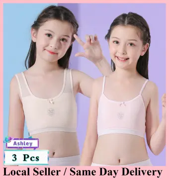 Girl′ S Soft Cotton Teenagers Training Cami Top Sports Bra Organic Cotton -  China Underwear Men's and Women's and Ladies Bra price