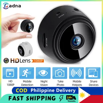 Shop Wireless Outdoor Cctv Camera Wifi Connect To Cellphone Ip Mini Camera  Spy Security Hidden Camera online