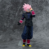 การ์ตูนหน้ากาก Son Goku Super Saiyan รูปอะนิเมะ Pink Goku Action Figure ของขวัญสะสม Figurines สำหรับเด็ก