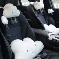 New Pattern Vehicle Headrest Waist Cushion Seat Belt Shoulder Pad Short Plush Female Car Pillow Vehicle Headrest Waist Cushion Seat Cushions