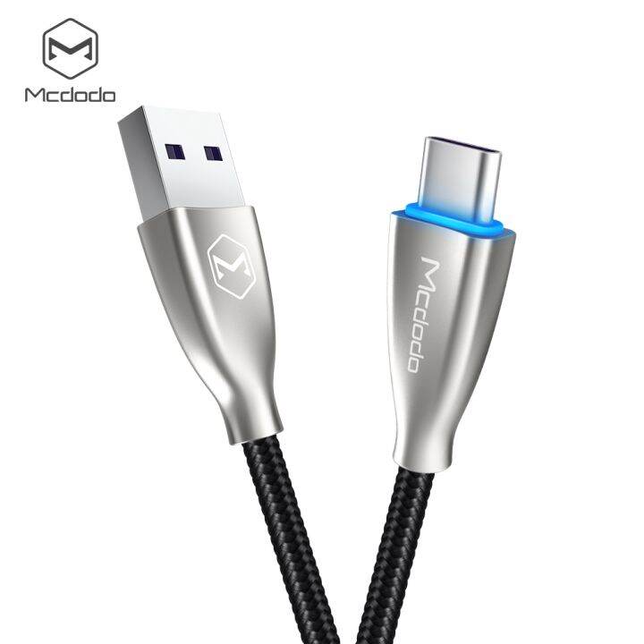 mcdodo-type-c-led-light-5-a-สายเคเบิ้ลชาร์จ-usb-c-สายเคเบิ้ลเชื่อมต่อข้อมูลสําหรับ-samsung-s-9-s-8-xiaomi-huawei-qc-3-0