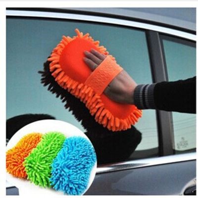 [COD] Wholesale 8-shaped chenille car wipe wash waxing sponge cleaning supplies