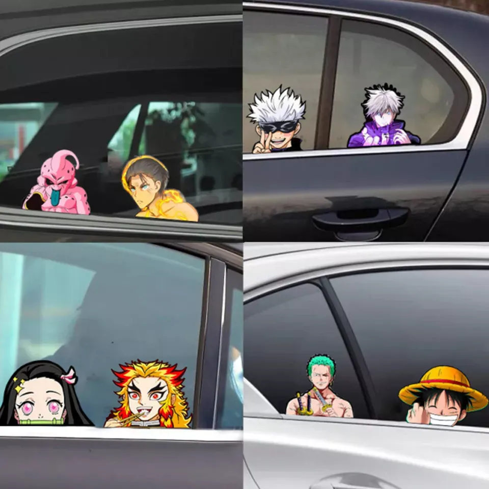 Anime car decal  Car sticker design Car decals Macbook decal
