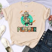 Pikamee Tshirt กราฟิกผู้หญิงเสื้อผ้า Y2k