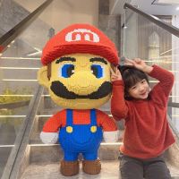 เข้ากันได้กับอิฐเลโก้สําหรับผู้ใหญ่ Super Mario Pellet ของเล่นเด็กสาวเครื่องประดับ Super Mario บูติก