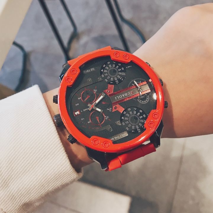 hot-sale-vibrating-the-same-watch-mens-korean-version-of-student-tide-boys-net-red-large-dial-super-mechanical-domineering