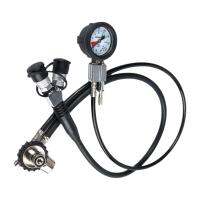 Pressure Reducer Assembly for Air Respirator Water Sports Dive Accessory Three Connector