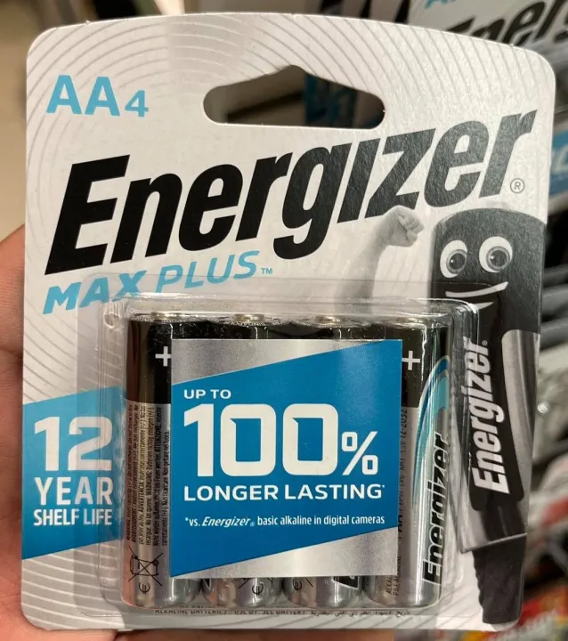 ENERGIZER Max Plus AA Battery 4 pcs EP91 BP2 Lazada PH