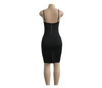 ฤดูร้อนใหม่แฟชั่น dope สูงเอว Lace Up Curvy FITTING sheath strappy Dress PARTY Club vestidos