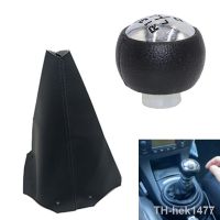 【hot】☼  Leather Manual Shift Knob Shifter Lever Handle Stick peugeot 307 308 3008 407 5008 807  Citroen C3 C4 C8