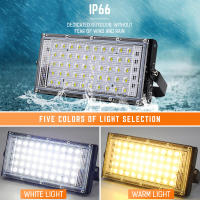 ?【สหรัฐอเมริกา Stock 】50W สปอตไลท์ไฟ LED Floodlight AC 220V ไฟสนามกลางแจ้ง IP65กันน้ำ LED Multicolor Street Light ภูมิทัศน์แสงไฟติดผนัง,ทำงานกลางแจ้งไฟฉาย