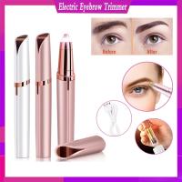 ﹍♤▦ Portable Electric Eyebrow Trimmer Rechargeable Eyebrow Epilator Eyebrow Remover Painless Eyebrow Razor Facial Hair Remover