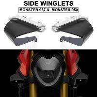 ชุดสำหรับ Ducati Monster 950 MONSTER 937 SP Plus Finglets Fin แผ่นครอบ Finglets ปีกรถจักรยานยนต์ Fairing Winglets 2021 2022-