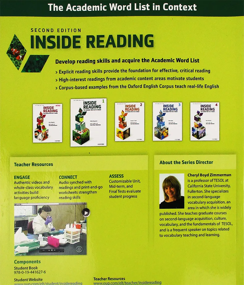 inside　inside　Student　version　level　series　academic　Lazada　English　Oxford　textbook　reading　PH　English　version　Book　of　Original　reading