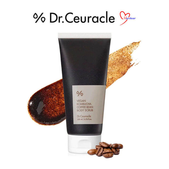 Dr Ceuracle Vegan Kombucha Coffee Bean Body Scrub 200ml【100 original】 Lazada PH