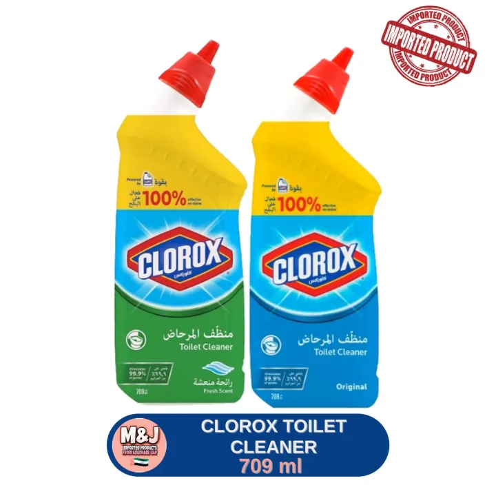 CLOROX, Toilet Bowl Cleaner Original or Fresh Scent, Kills 99.9 Germs