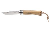 มีดพับพกพา Opinel No.7 stainless steel with leather lace (001372)