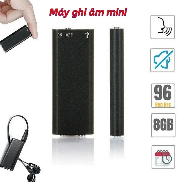 Máy Ghi Âm Mini 8/16GB MP3 3 Trong 1 Lưu Trữ Bộ Nhớ 192Kbps - TOY CLUB -  TOYCITY 