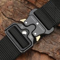 125-140long big size Belt Male Tactical military Canvas Belt Outdoor Tactical Belt mens Military Nylon Belts Army ceinture hom