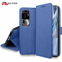 PlusCase สําหรับ OPPO Reno10 Pro+ Plus 5G กล่องกระเป๋าสตางค์พร้อมผู้ถือบัตร PU Leather Magnetic Clasp Stand Phone Cover