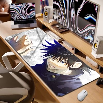 【CC】✟◘  Anime Large Mousepad Jujutsu Kaisen Notebook Desk Mats Rubber Mousemats Mousepads