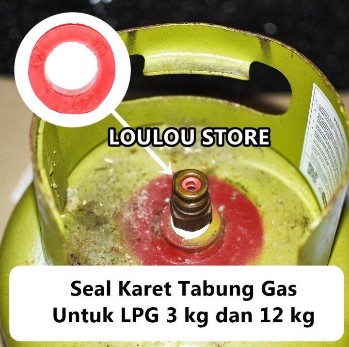 Karet Seal Tabung Gas Lpg Karet Sil Tabung Gas Sni Merah Lazada Indonesia