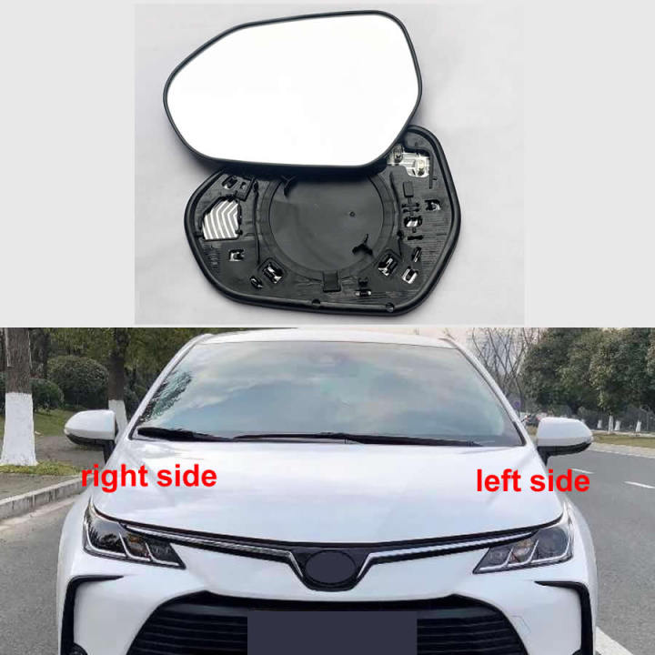 for-toyota-corolla-2019-2020-2021-mirror-side-mirror-reflective-lens-rearview-mirror-lenses-glass-with-heating-1pcs