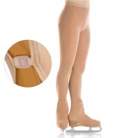 Figure Skating Pantyhose Children Ice Skating Pants Socks With Shoes Cover For Adult Thick Fitness Legging Gymnastics Leotard