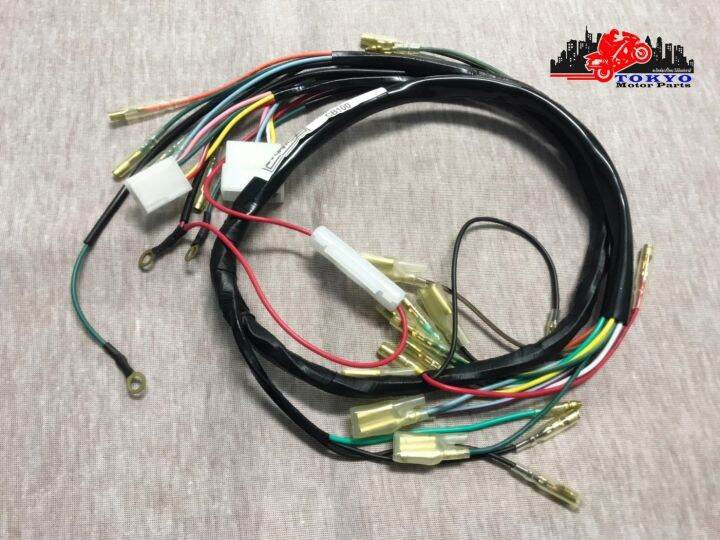 honda-cb100-cb125s-cl100-cl125s-wire-wiring-set-ชุดสายไฟ-สายไฟทั้งระบบ