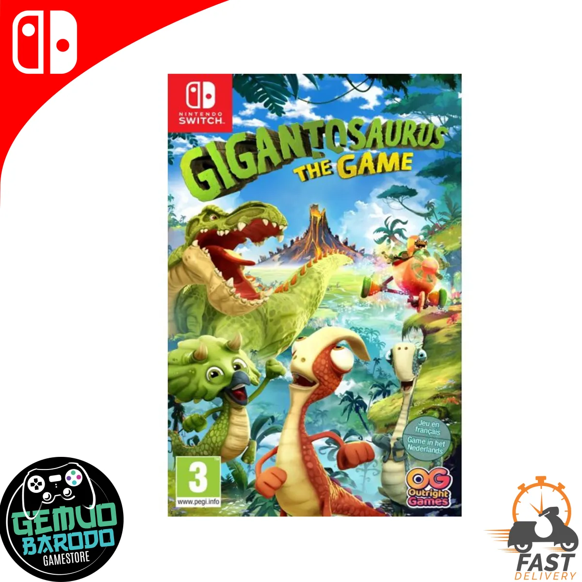 Nintendo Switch Gigantosaurus The Game (EU)(English/Chinese) | Lazada