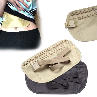 HOT Invisible Travel Waist Packs Waist Pouch for Passport Money Belt Bag Hidden Security Wallet Gifts Running Belt