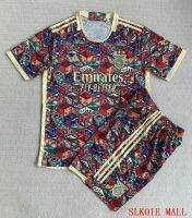 Benfica เสื้อยืด23/24ลายอนิเมะ,ชุดเจอร์ซี่ฟุตบอลคุณภาพแบบไทยสำหรับเด็กและผู้ใหญ่