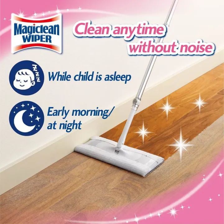 Kao Magiclean Wiper And Mop Wet Dry Sheet Refill Pack Lazada PH