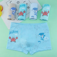 4PcsLot Cotton Boys Kids Short Briefs Children Underwear Underpants Baby Panties 2-12Years Cartoon Printed Boy Boxers