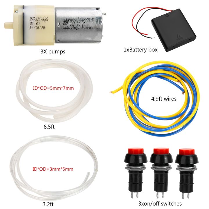 cod-free-cas-f20540q-mayitr-ปั๊มปั๊มลมขนาดเล็ก-dc-6v-9v-เครื่องจ่ายน้ำพุโครงการเครื่องปั๊มชิ้นส่วนปรับปรุงบ้าน