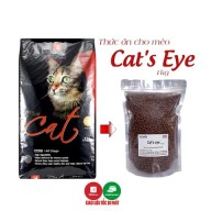 Thức ăn cho mèo Hạt Cateye túi zip bạc 1kg thumbnail