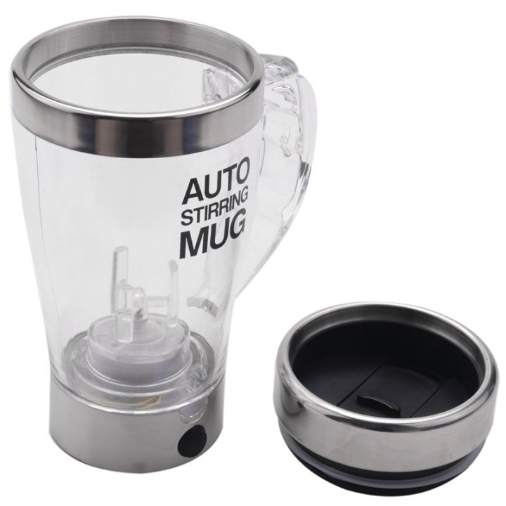 2x-self-stirring-mug-automatic-electric-lazy-automatic-coffee-mixing-tea-mix-cup-travel-mug-double-insulated-thermal-cup