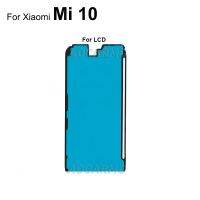 Aocarmo สติ๊กเกอร์ติดหน้าจอ LCD สำหรับ Xiaomi 10 Mi10ฝาหลังติดด้านหลังฝาครอบแบตเตอร์รี่ในบ้านกล้องมองหลังเทปกาวอะไหล่ทดแทน