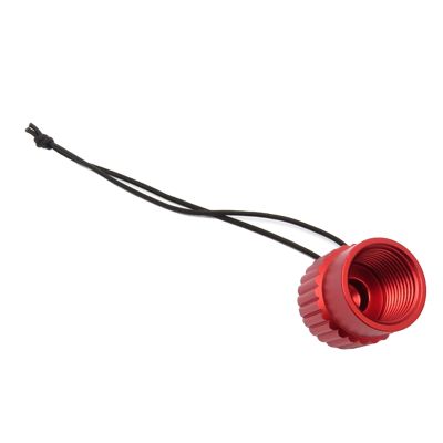 Scuba Diving Threaded Dust Cap Aluminium Dust Cap Tank Valve End Cap Accessory Part Red