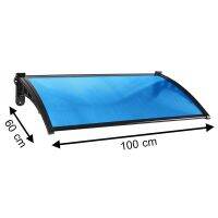 กันสาดแผ่นโพลีฯลูกฟูก SUNSHIELD 100x60 ซม. สี Blue ราคาถูก