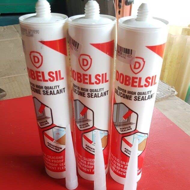 Lem Silicon Dobelsil Lem Kaca Sealant Lazada Indonesia