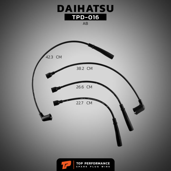 สายหัวเทียน-daihatsu-ab-ตรงรุ่น-top-performance-made-in-japan-tpd-016-สายคอยล์-ไดฮัทสุ-สามล้อ-ตุ๊กตุ๊ก-กะป๊อ