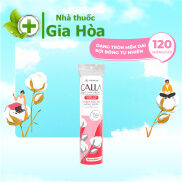 Bông tẩy trang Bông Bạch Tuyết Calla tròn mịn, bề mặt bông mềm mịn, dai hơn