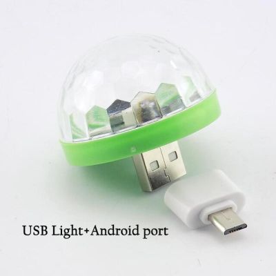 【Worth-Buy】 ไฟดิสโก้ขนาดเล็ก Led แบบพกพา Usb ตกแต่งเวทีปาร์ตี้ไฟดิสโก้ Dc 5V Usb สำหรับบ้านคาราโอเกะแสงไฟ Dj แบบมีสีสัน