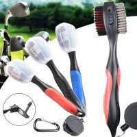 ? New golf club brush GOLF multi-functional double-sided cleaning brush with protective shell club head cleaning brush club head brush