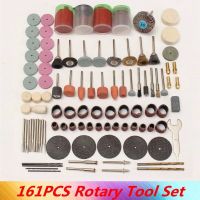 161Pcs Mini Drill Multi Rotary Tool Accessories Set Grinding Polishing Kit Electric Grinder Micro Drill Grinding Polishing Set