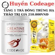 Bột uống Creatine Codeage Lipsosomal Creatine Monohydrate 455g - kemb